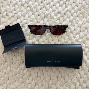 Jimmy Fairly Tortoiseshell Sunglasses